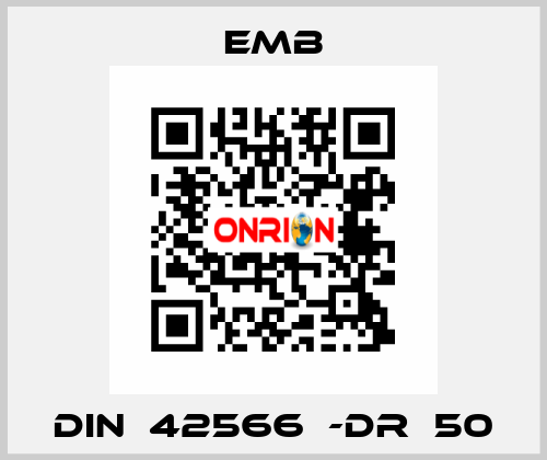 DIN  42566  -DR  50 Emb