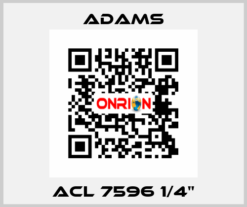 ACL 7596 1/4" ADAMS