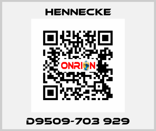 D9509-703 929 Hennecke