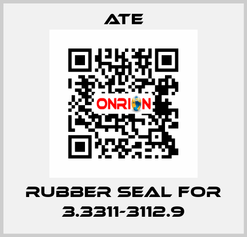 rubber seal for 3.3311-3112.9 Ate