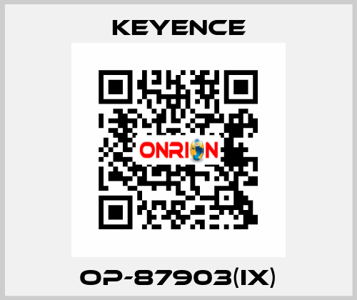 OP-87903(IX) Keyence