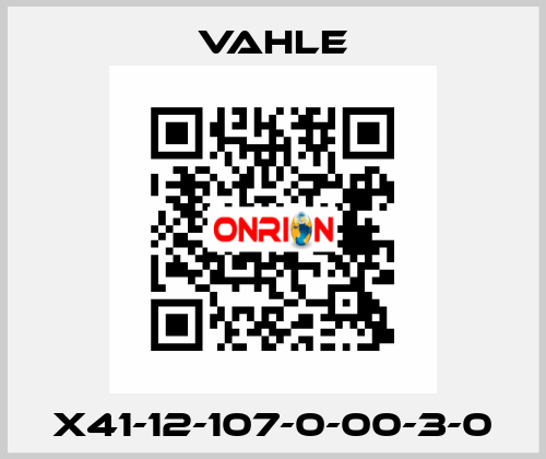 X41-12-107-0-00-3-0 Vahle