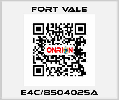 E4C/8504025A Fort Vale