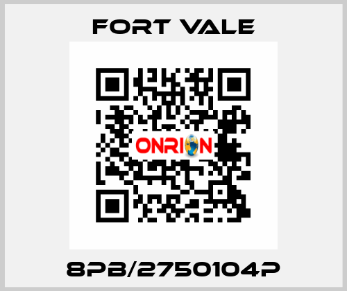 8PB/2750104P Fort Vale