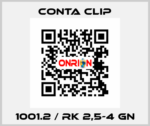 1001.2 / RK 2,5-4 GN Conta Clip