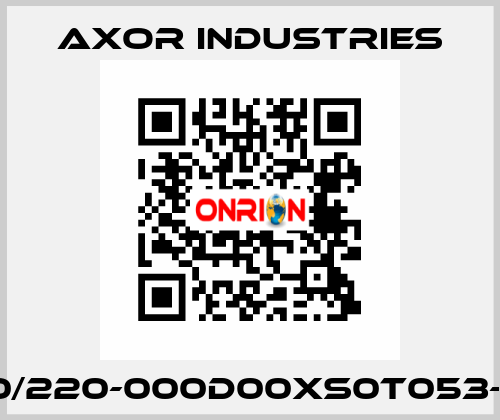 SSAX75S40/220-000D00XS0T053-SC000R1XX Axor Industries