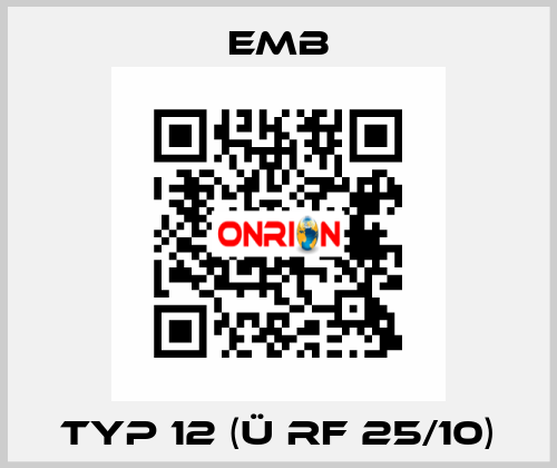 Typ 12 (Ü RF 25/10) Emb