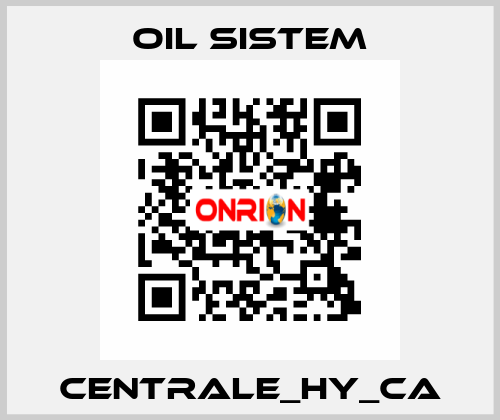 CENTRALE_HY_CA Oil Sistem