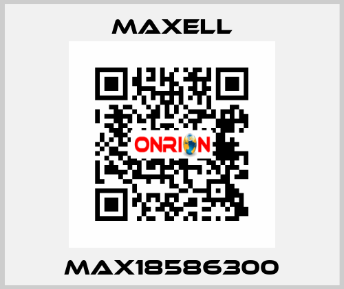 max18586300 MAXELL