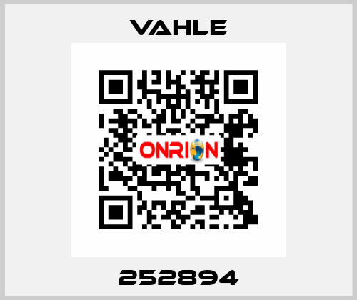 252894 Vahle