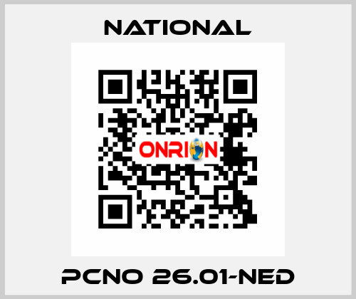 PCNO 26.01-NED National