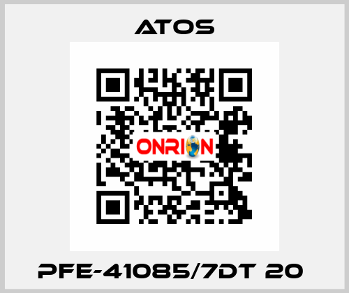 PFE-41085/7DT 20  Atos