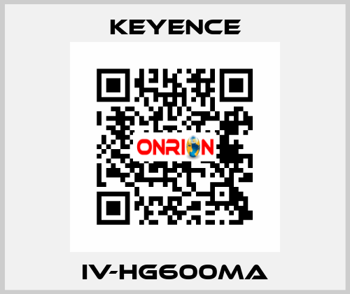 IV-HG600MA Keyence