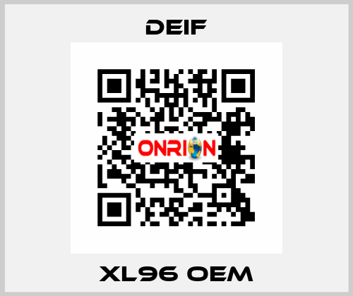 XL96 oem Deif