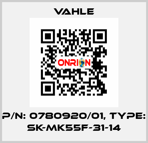 P/n: 0780920/01, Type: SK-MK55F-31-14 Vahle