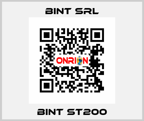 BINT ST200 BINT SRL