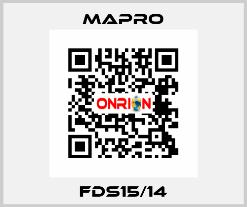 FDS15/14 Mapro