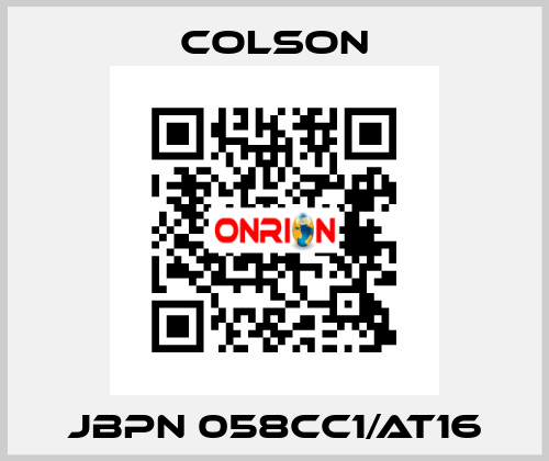 JBPN 058CC1/AT16 Colson