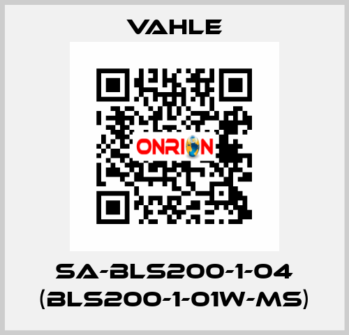 SA-BLS200-1-04 (BLS200-1-01W-MS) Vahle