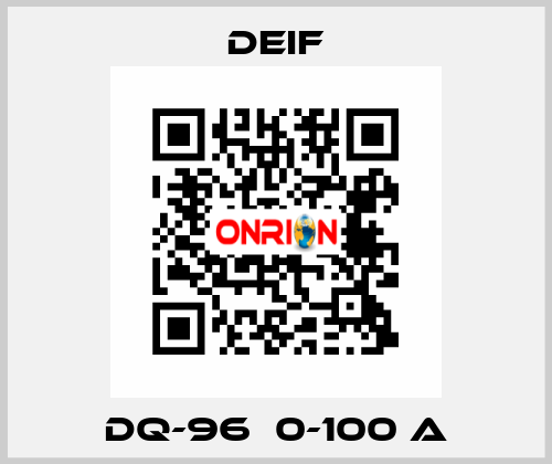 DQ-96  0-100 A Deif