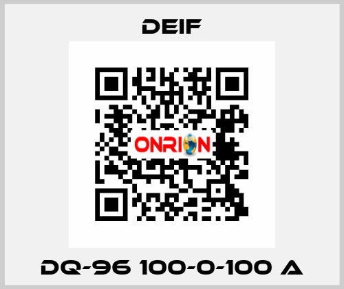 DQ-96 100-0-100 A Deif