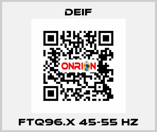 FTQ96.x 45-55 Hz Deif