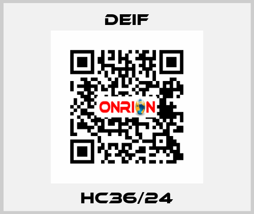 HC36/24 Deif