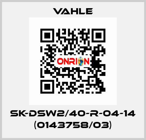 SK-DSW2/40-R-04-14 (0143758/03) Vahle