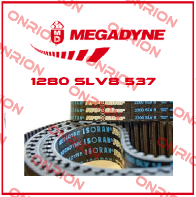 1280 SLV8 537  (63PLUS81280W) Megadyne