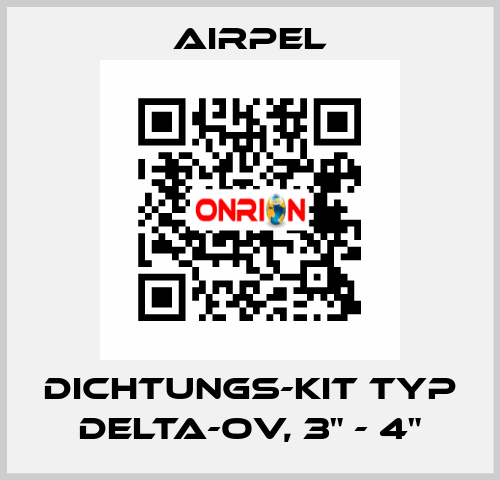 Dichtungs-Kit Typ DELTA-OV, 3" - 4" Airpel