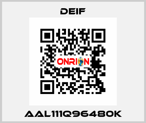 AAL111Q96480K Deif