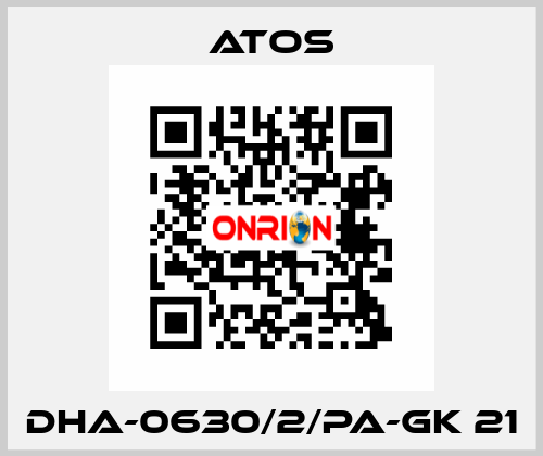 DHA-0630/2/PA-GK 21 Atos