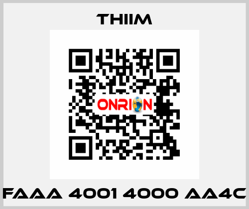 FAAA 4001 4000 AA4C Thiim