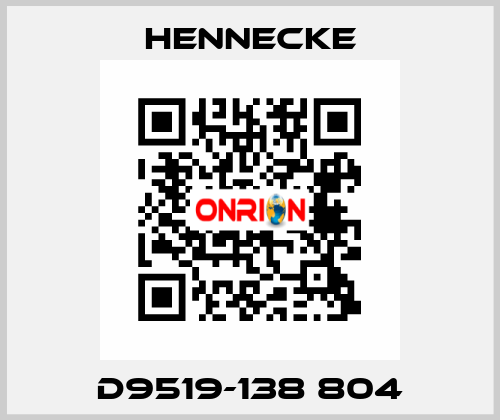 D9519-138 804 Hennecke