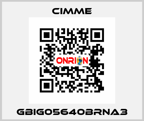 GBIG05640BRNA3 Cimme