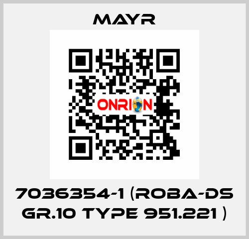 7036354-1 (ROBA-DS Gr.10 Type 951.221 ) Mayr