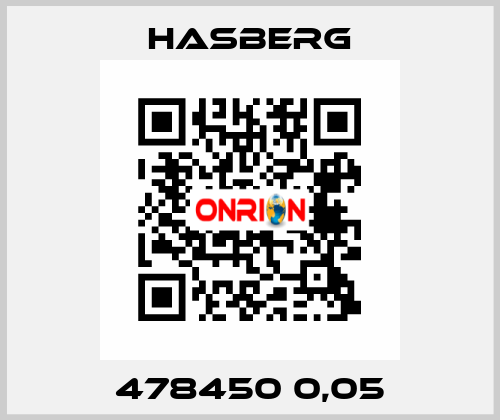 478450 0,05 Hasberg