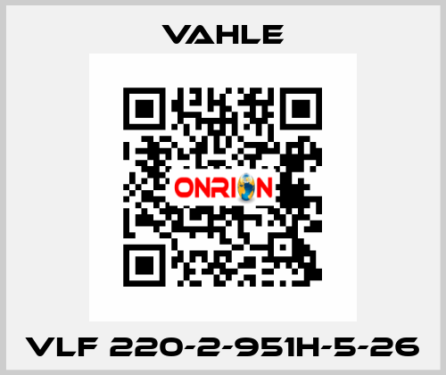 VLF 220-2-951H-5-26 Vahle