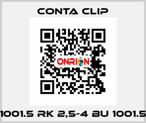 1001.5 RK 2,5-4 BU 1001.5 Conta Clip