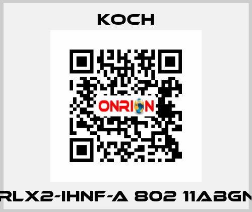 RLX2-IHNF-A 802 11ABGN KOCH