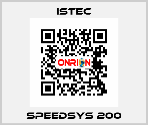 SpeedSys 200 Istec