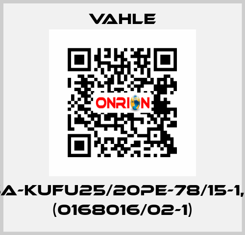 SA-KUFU25/20PE-78/15-1,0 (0168016/02-1) Vahle