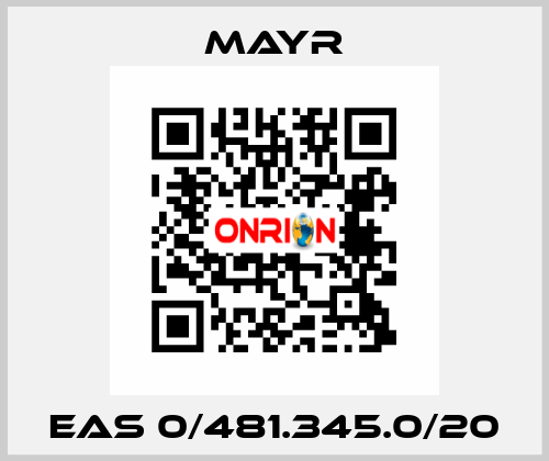 EAS 0/481.345.0/20 Mayr