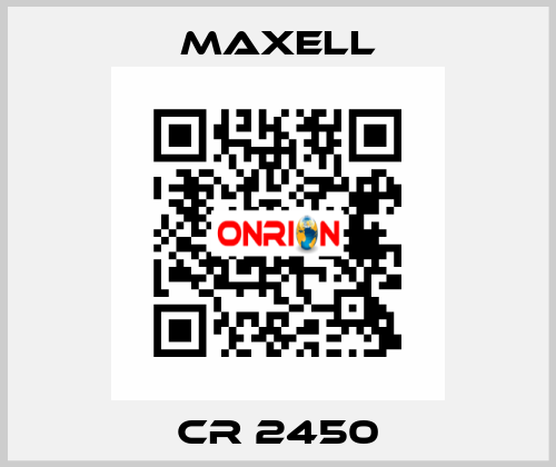 CR 2450 MAXELL