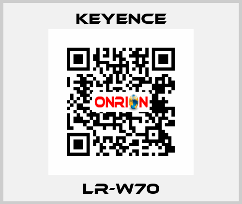 LR-W70 Keyence