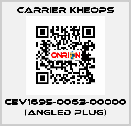 CEV1695-0063-00000 (angled plug) Carrier Kheops