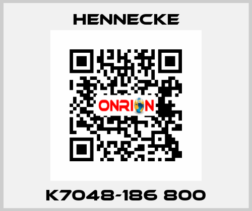 K7048-186 800 Hennecke