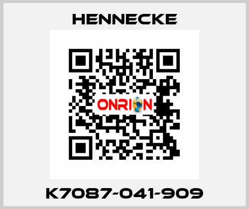 K7087-041-909 Hennecke