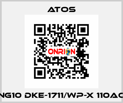 NG10 DKE-1711/WP-X 110AC Atos