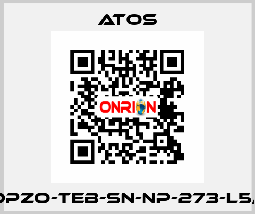 DPZO-TEB-SN-NP-273-L5/I Atos